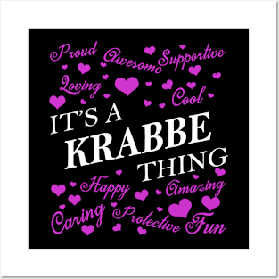 It's a KRABBE Thing Posters and Art